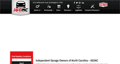 Desktop Screenshot of igonc.com
